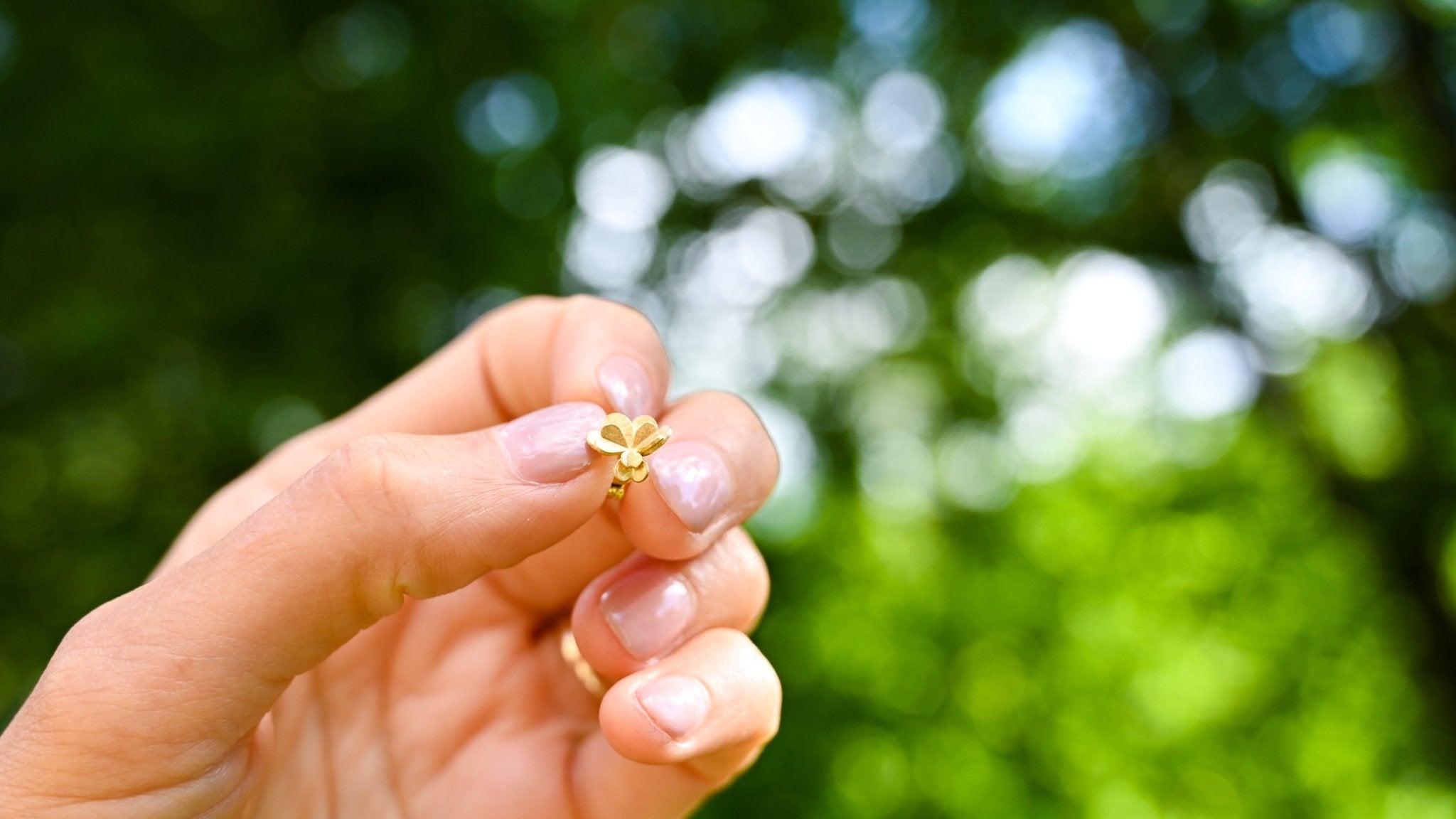 Flower hearts oorbellen - Dona Aurora