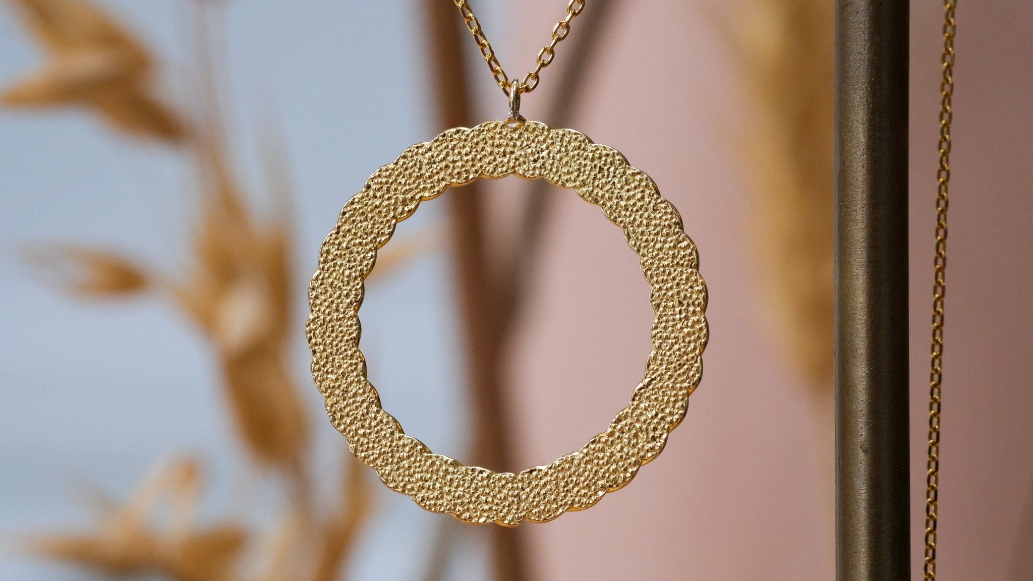 Ketting rond verguld - Dona Aurora