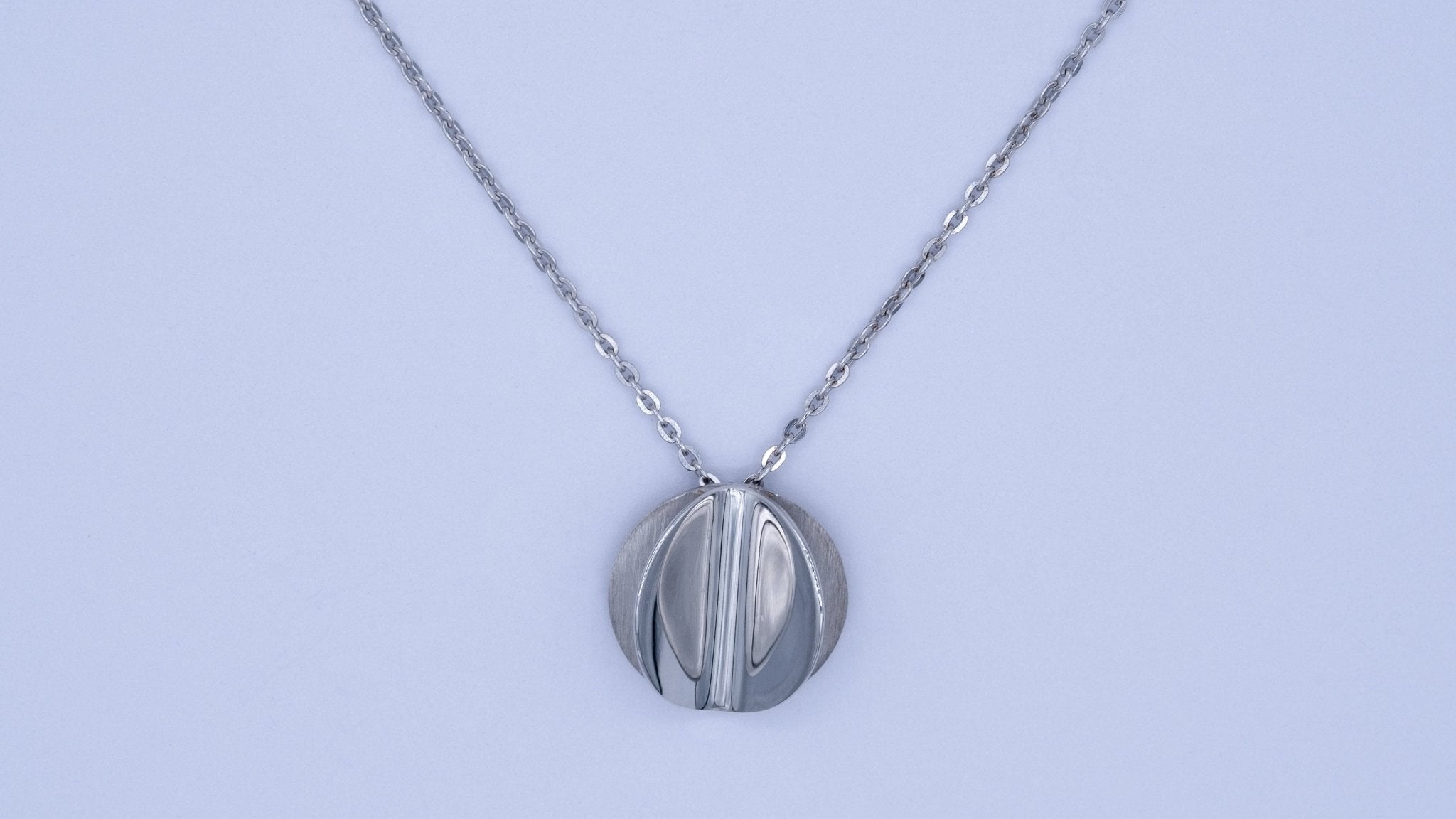 Zilveren ketting met knopje - Dona Aurora