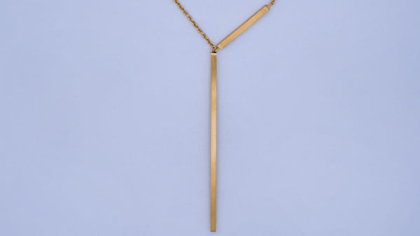 Gold swing ketting Dalila Gomes