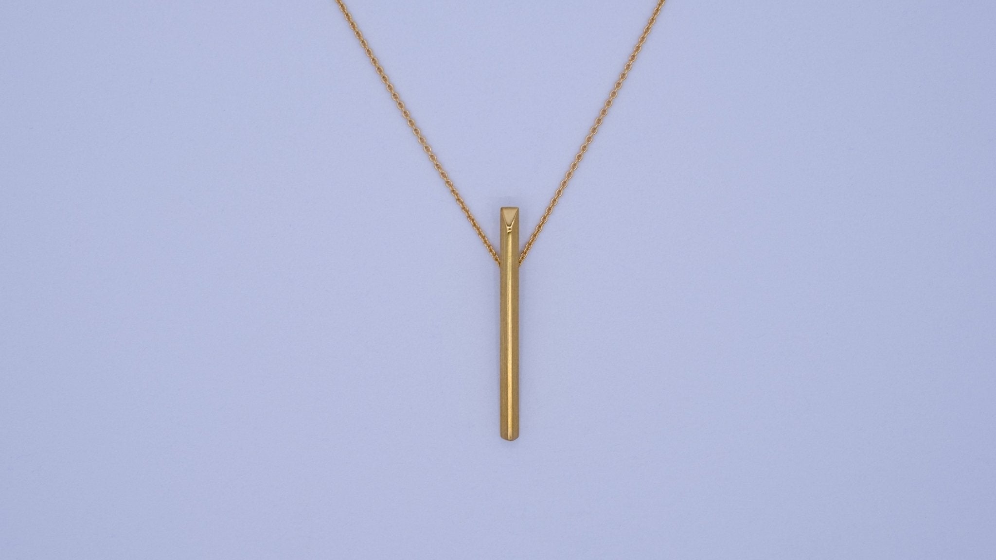 Gouden ketting met staafje - Dona Aurora