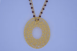 Ketting met filigraan en edelstenen Nana
